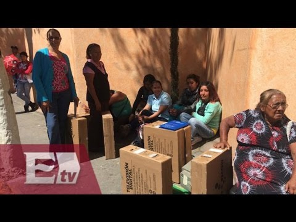 Más de 8 millones de televisores entregados por apagón analógico/ Vianey Esquinca