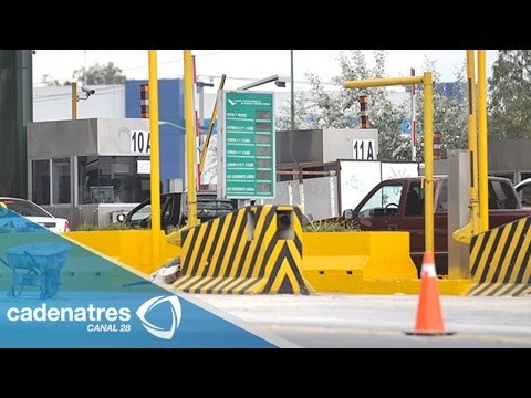 Caos vial en la México-Querétaro por fallas en casetas de peajes
