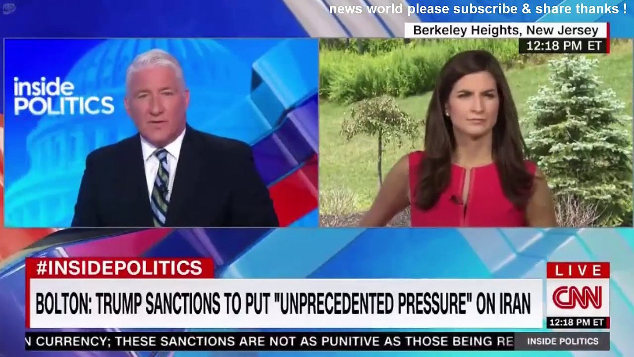 BREAKING NEWS EUROPEAN NATIONS DEEPLY REGRET RETURN OF IRAN SANCTIONS. CNN NEWS