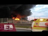 Bomberos de Reynosa controlan incendio en plaza comercial / Martín Espinosa