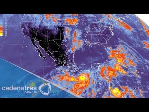 Costas mexicanas se preparan para las intensas lluvias en las próximas horas