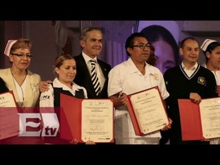 Mancera festeja Día de las Enfermeras / Yuriria Sierra