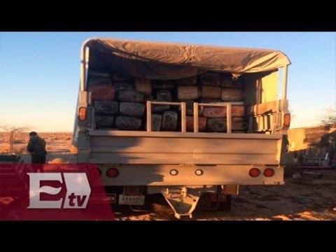 Decomisan 13 toneladas de mariguana en Sonora; no hay detenidos / Francisco Zea