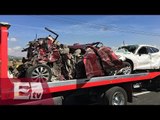 Densa niebla habría provocado fatal accidente sobre Circuito Exterior Mexiquense/ Yuriria Sierra