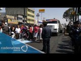 IMPRESIONANTE!!! Atropellan a policía de tránsito en Iztapalapa