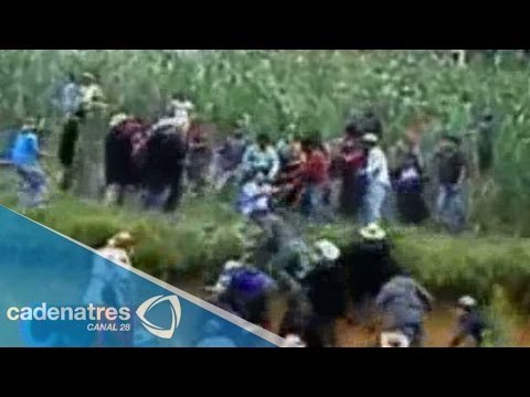 Enfrentamiento en San Juan Chamula, Chiapas, por construcción de calle