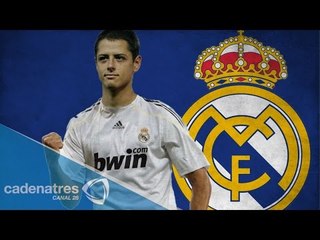 'Chicharito' cautiva en conferencia de prensa como nuevo refuerzo del Real Madrid