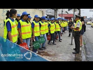 Autoridades de la delegación Miguel Hidalgo lanzan campaña para promover la Ley de Movilidad