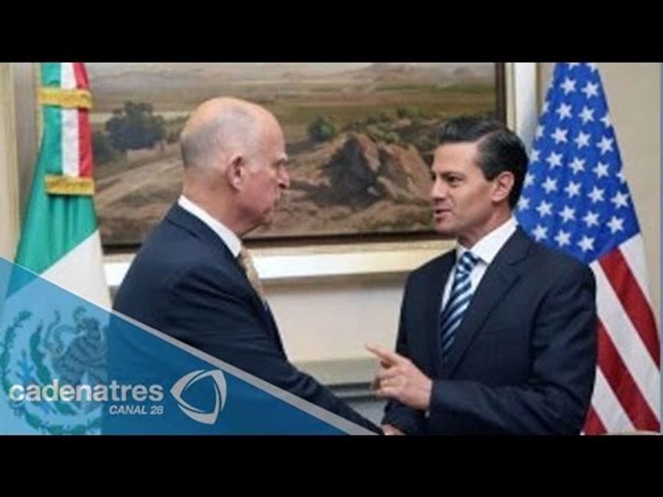 Peña Nieto inicia gira de trabajo en California / Peña Nieto begins working visit in California