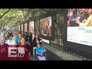 Unicef celebra 70 años con exposición fotográfica en Chapultepec/ Kimberly Armengol