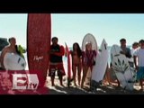 Homenaje en Mazatlán a surfistas australianos asesinados en Sinaloa/ Yazmín Jalil