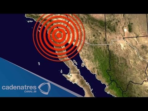 IMPRESIONANTES! Fuertes imágenes del sismo en California /earthquake in California