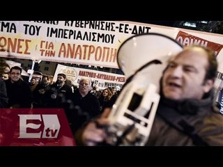 Скачать видео: Protestas en Atenas contra el nuevo paquete de austeridad / Kimberly Armengol