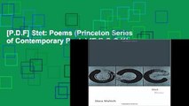 [P.D.F] Stet: Poems (Princeton Series of Contemporary Poets) [E.B.O.O.K]