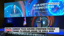 President Moon's World Korean Day speech