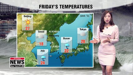 Typhoon Kong-rey to barrel Korean Peninsula _ 100518