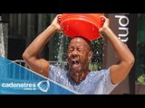 Deportistas, cantantes y actores se unen al reto del Ice Bucket Challenge