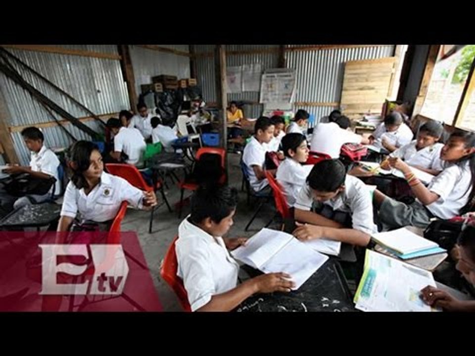 Falta de escuelas y deficiente formación docente, los problemas medulares de la educación mexicana
