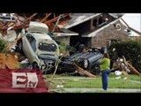 Devastadoras imágenes del paso de tornados en Texas, Estados Unidos / Mariana H