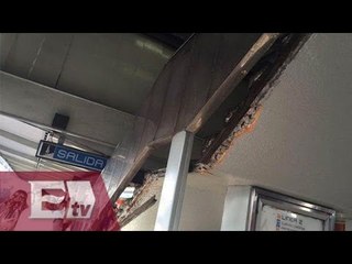 Caen escaleras en el metro del DF: hay dos lesionados / Yuriria Sierra