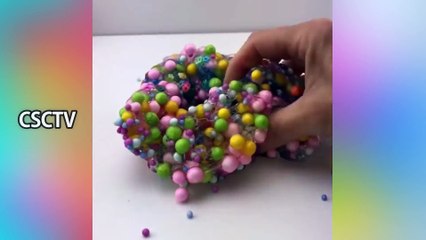 Oddly Satisfying SLIME ASMR Video That Amazes You 2018