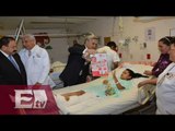 Mancera entrega juguetes en hospital infantil de la Ciudad de México / Francisco Zea