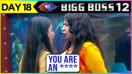 Download Video: Surbhi Rana ABUSES Somi Khan | CAT FIGHT | Bigg Boss 12 Episode 18 Update