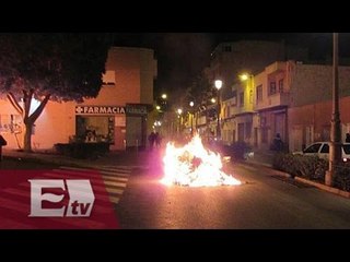 Disturbios en Almería, España, por el asesinato de un migrante/ Hiram Hurtado