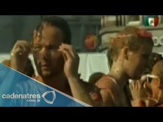 Guerra de tomates en Ámsterdam