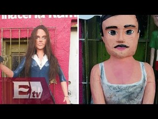 Furor en Tamaulipas por las piñatas de “El Chapo” y Kate del Castillo/ Yazmín Jalil