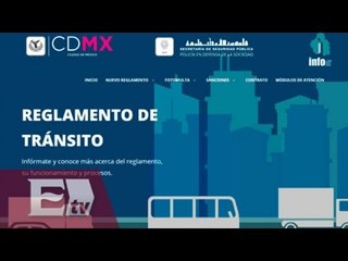 GDF lanza sitio sobre Reglamento de Tránsito / Hiram Hurtado