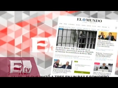 Así amanecen las portadas de los periódicos internacionales / Paola Barquet