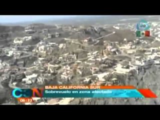 Increíbles imágenes revelan la fuerza de 'Odile' tras golpear a BCS