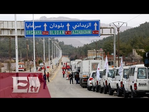 Ayuda humanitaria llega a tres estados de Siria asediados por el hambre/ Paola Virrueta