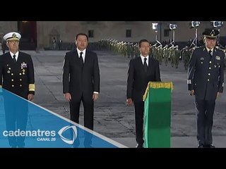 El presidente Peña Nieto conmemora a víctimas del sismo del 85