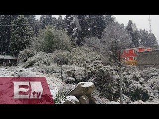 Operativo en las zonas altas de la CDMX por caída de nieve/ Paola Virrueta