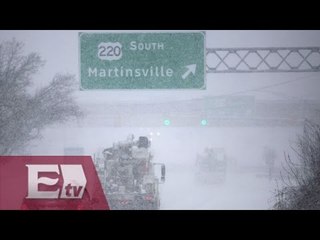 Tormenta Jonas azota a 10 estados de EU  / Yuriria Sierra