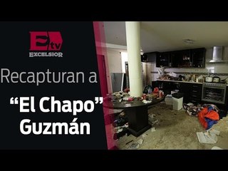 “El Chapo” intentó huir a través de túnel oculto detrás de un espejo/ Vianey Esquinca
