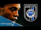 Primeras palabras de Ronaldinho como Gallo /  Ronaldinho en Los Gallos del Querétaro