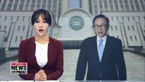 Court to deliver ruling on ex-President Lee Myung-bak's corruption charges