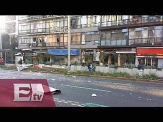 Al menos 10 heridos por explosión en cafetería en la colonia Del Valle/ Vianey Esquinca