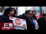 Activistas marchan en Chicago contra las deportaciones / Paola Virrueta