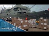 Mazatlán manda un barco con alimento para los afectados de BCS tras el paso de 'Odile'