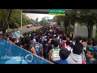 Estudiantes del IPN marchan contra plan de estudios / #todossomosipn