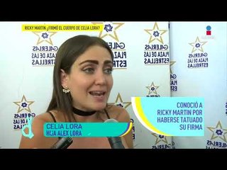 ¿Cómo es que Celia Lora conoció a Ricky Martin y se tatuó su firma? | De Primera Mano