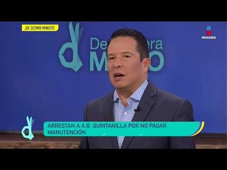 ¡AB Quintanilla arrestado por no pagar manutención! | De Primera Mano