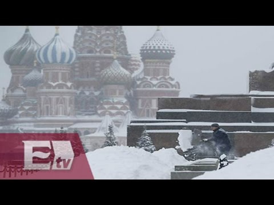 Declaran alerta naranja en Rusia por fuertes nevadas / Martín Espinoza