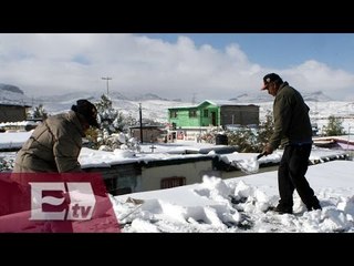 Descargar video: Nevadas históricas en cuatro estados de la República Mexicana / Yuriria Sierra