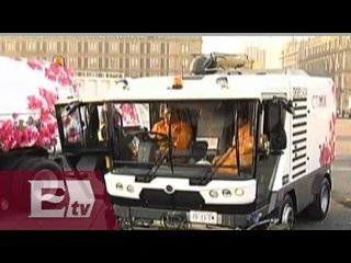 Personal de limpia en la CDMX estrena moderno equipo/ Paola Virrueta