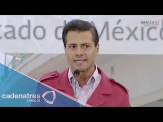 Peña Nieto lamenta los hechos violentos en Iguala, Guerrero
